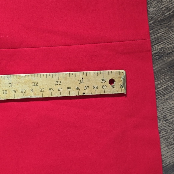 LAUREN Ralph Lauren Women's 16 Red Sleeveless Dress Crew Neck Lined - Picture 4 of 6